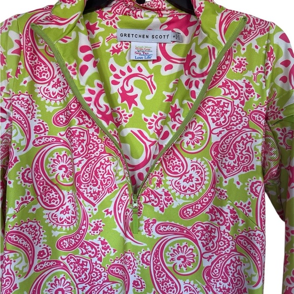 Gretchen Scott Half-Zip Pullover - Indian Summer - Picture 6 of 7